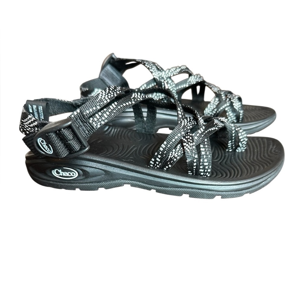 Chaco Black Strappy Sandals - Picture 3 of 4